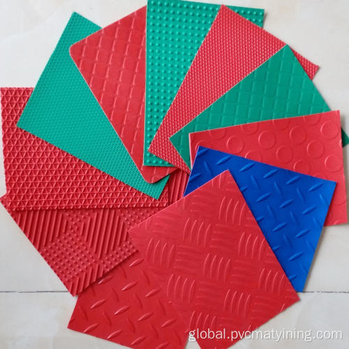 China Garage Anti-Slip PVC Floor Mat Factory